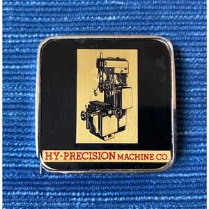 Vintage Advertising HY Precision Machine Co BARLOW Mini Tape Measure Tools 49B